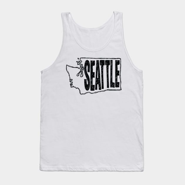 Seattle, Washington Tank Top by thefunkysoul